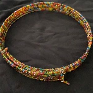 Beaded choker
